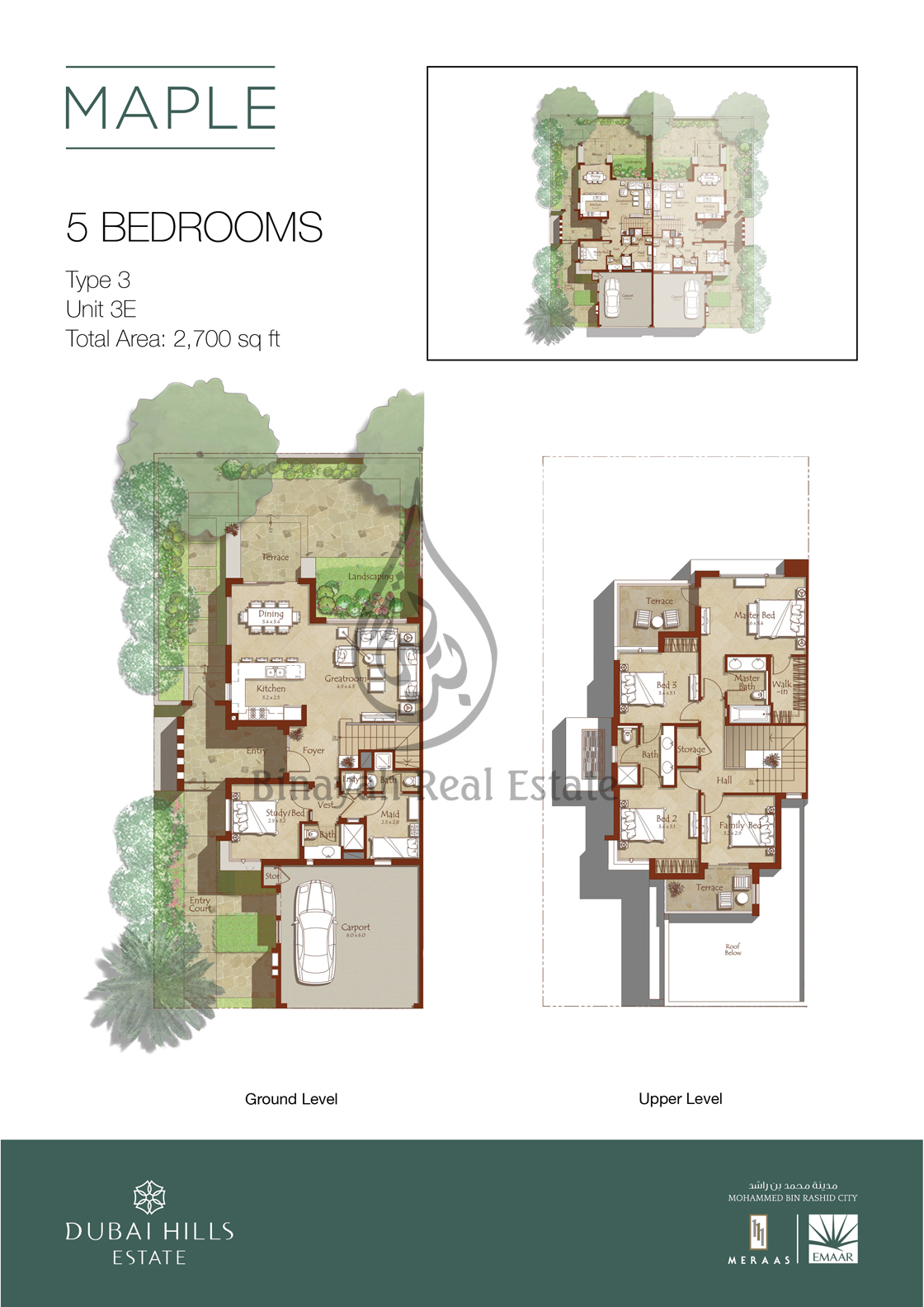 Maple by Emaar Properties at Dubai Hills Estate Maple by Emaar Properties at Dubai Hills Estate