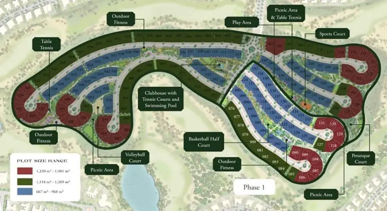 Emerald Hills Plots Master Plan