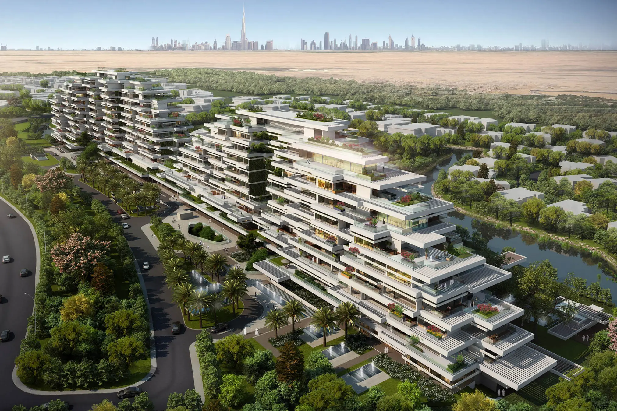Апартаменты и виллы для продажи и аренды в Al Barari в Дубае