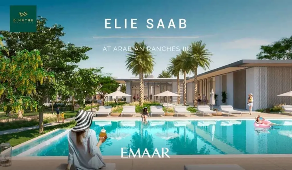 Book Elie Saab Villas Arabian Ranches 3 with 4 years payment plan