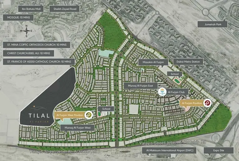 TILAL-Al-Furjan-Masterplan