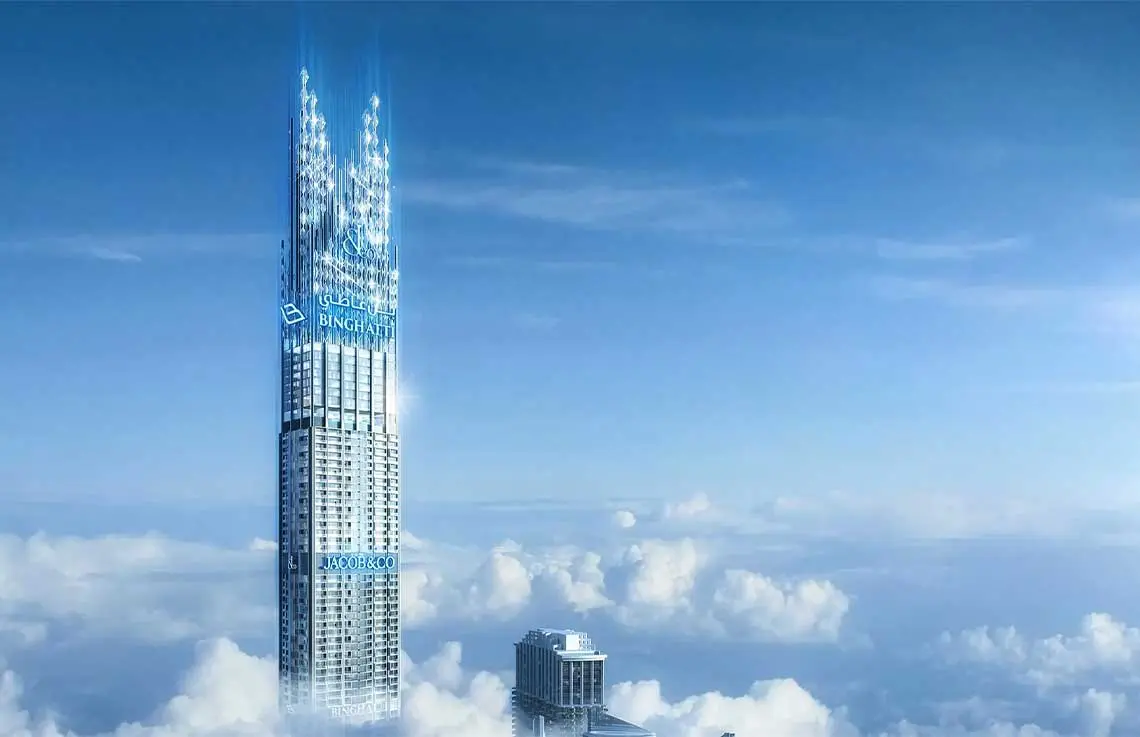 Burj Binghatti Residences в Бизнес-Бэй Дубая