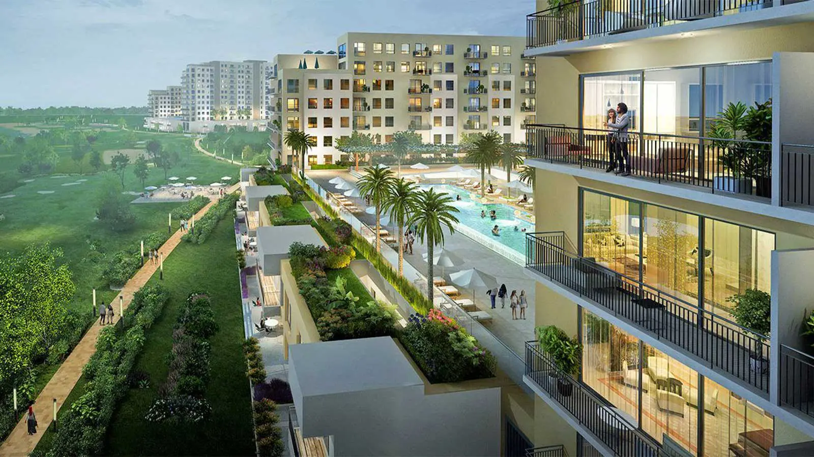 Виллы Fairway в Emaar South