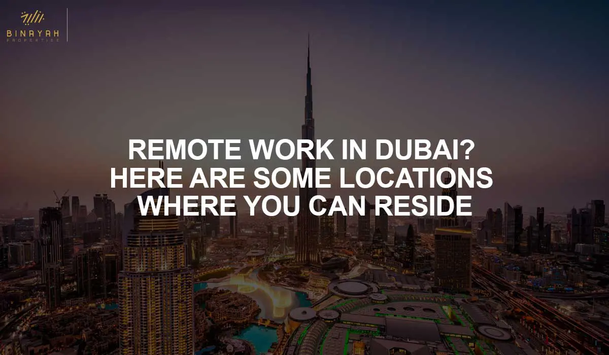 Remote work in Dubai