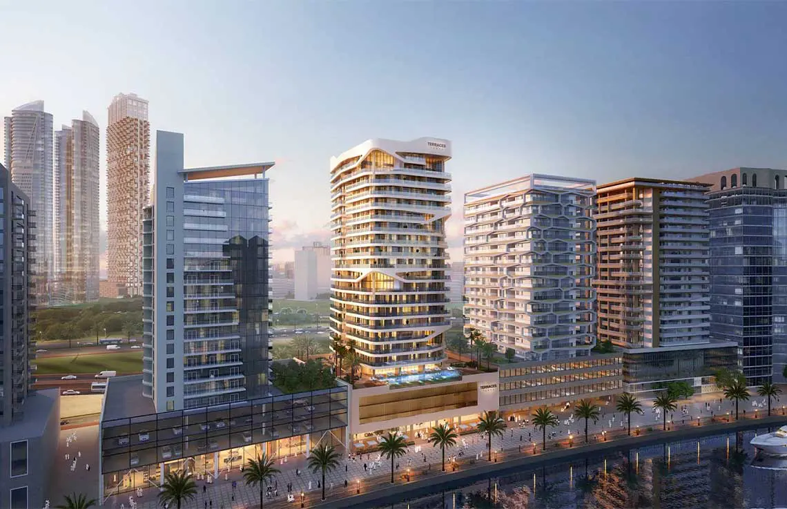 Terraces Marasi Drive в Business Bay