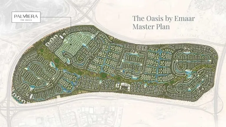 The Oasis by Emaar Master Plan