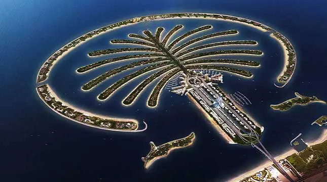 Palm Jebel Ali - Frond J Construction Update
