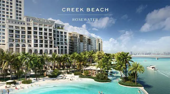 Rosewater at Creek Beach by Emaar Construction Update