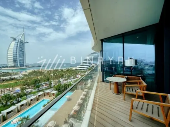 Exclusive | Only unit in prestigious Marsa Al Arab | Burj Al Arab view