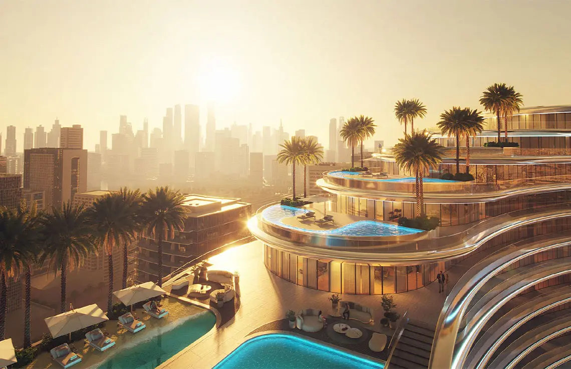 Binghatti Aquarise at Business Bay Dubai