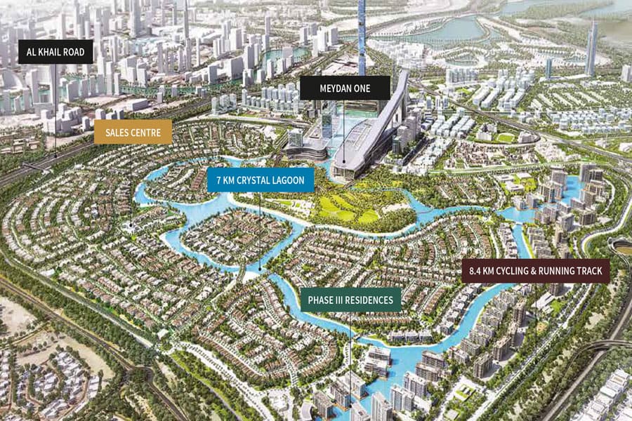 Mag Eye Townhouses at MBR City Master Plan