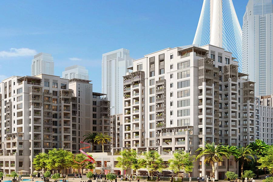 Sunset Apartments для продажи и аренды в Creek Beach Dubai