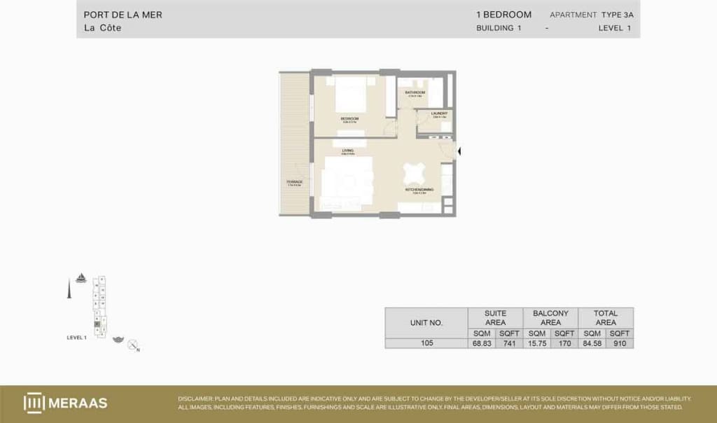 PDLM_FloorPlan-1Bed