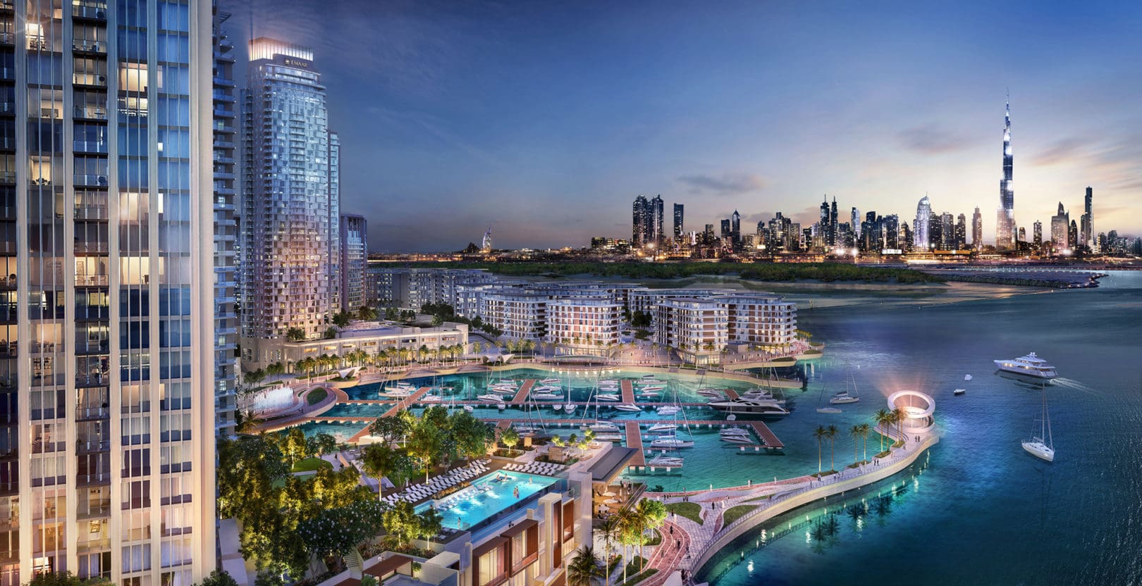 Central Park Apartments For Sale At Dubai Creek Harbour by Emaar