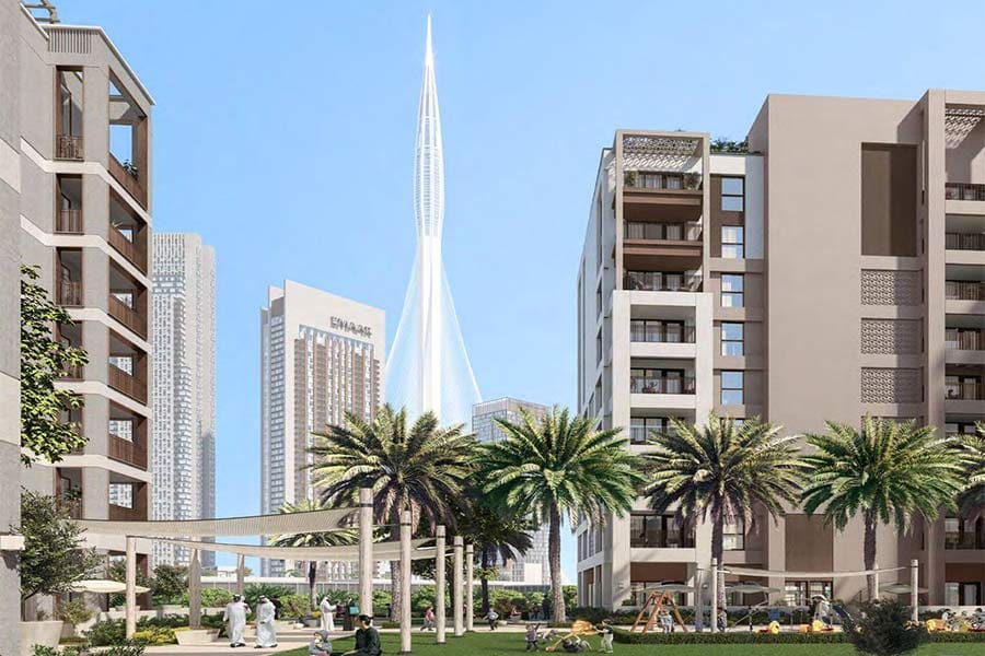 Grove Apartments For Sale At Dubai Creek Beach by Emaar