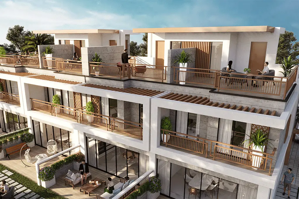 Eterno Townhouses And Villas For Sale at Damac Hills 2