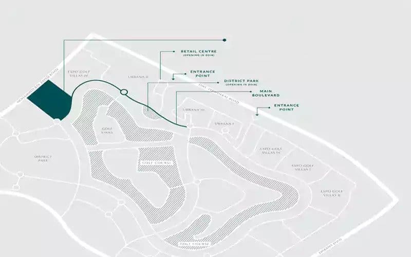 Expo Golf Villas6-location-map Expo Golf Villas6-location-map