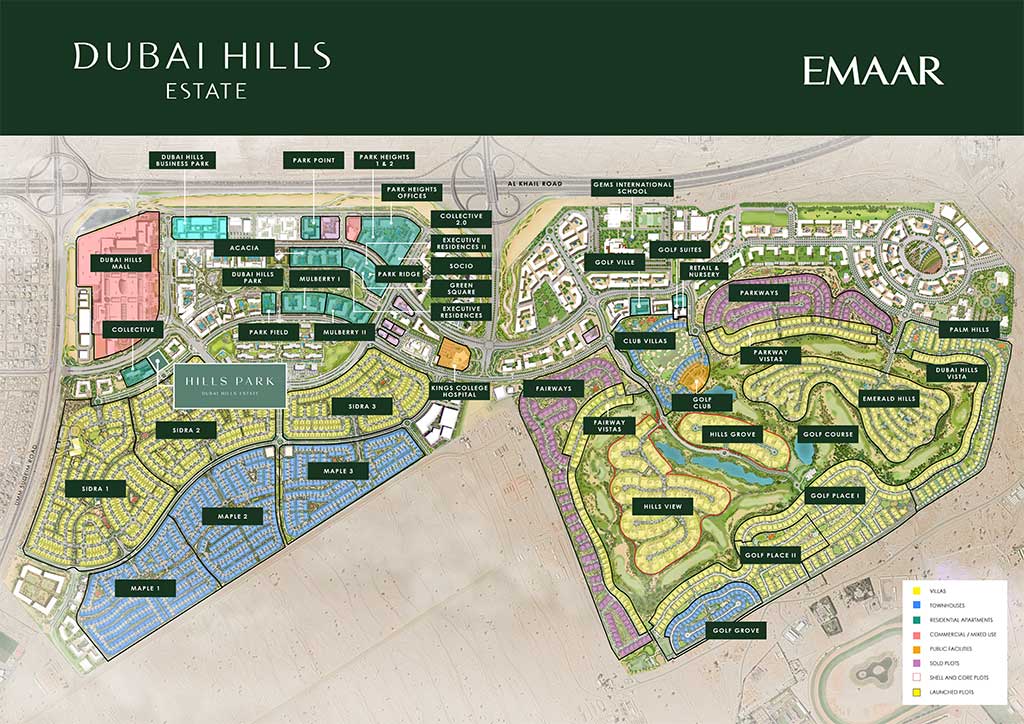Hills Park Master Plan