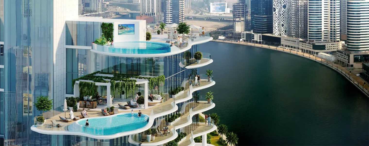 Chic Tower от Damac Properties в Бизнес-Бэй Дубая
