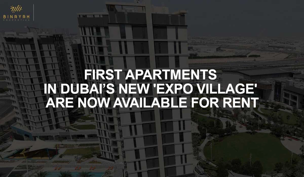 First Apartment in Dubai