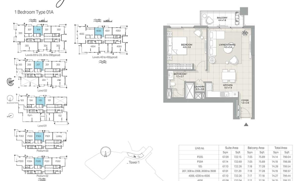 Bluewaters Bay Floor Plans