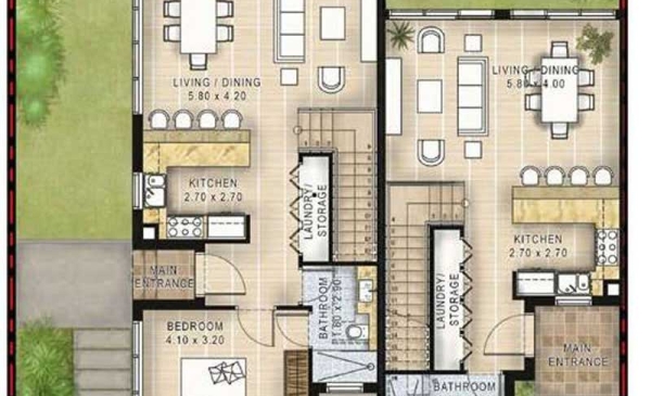 GreenWoods-Townhouses-by-Damac-FloorPlan