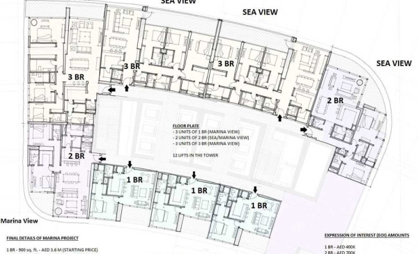 Sobha-Marina-at-Dubai-Marina-FloorPlan