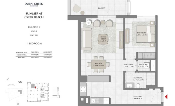 Summer-at-Creek-Beach-1BR-FloorPlan