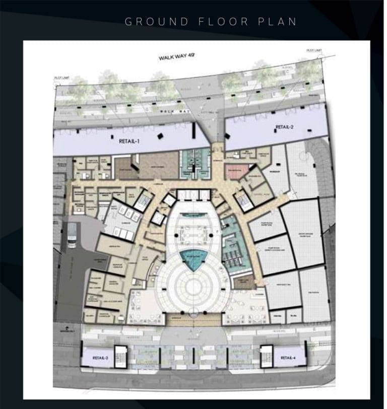 Bay’s Edge Ground Floor Plan