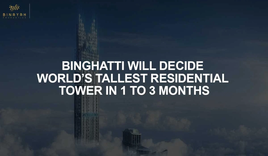 Burj Binghatti Tallest Residential Tower Dubai