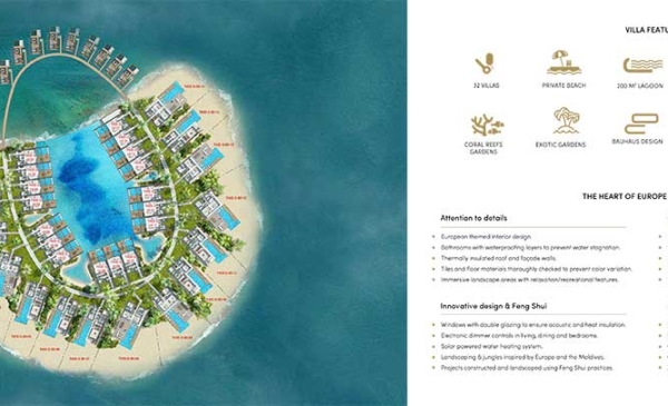 Germany Island Villas Dubai Master Plan