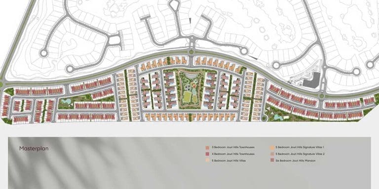 Jouri Villas Dubai Master Plan