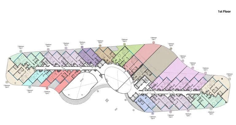 Mina Azizi 1st Floor Plans