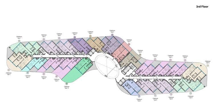 Mina Azizi 3rd Floor Plans