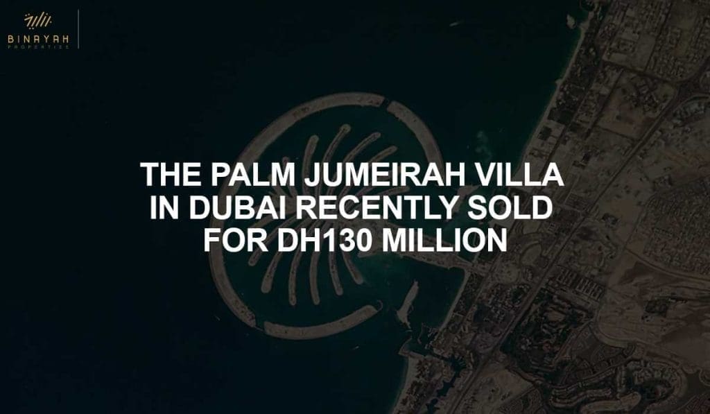 Palm Jumeirah Villa Sold