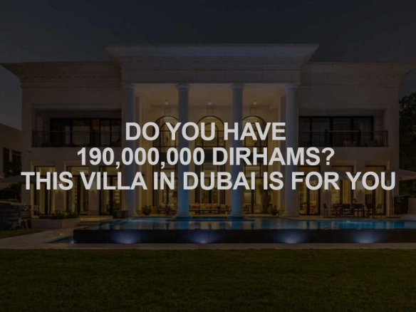 Villas in Dubai