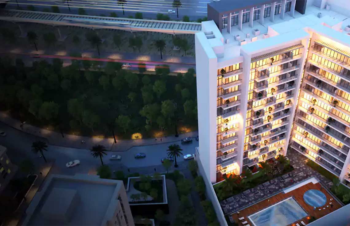 Alexis Tower by Reportage at Jebel Ali, Dubai