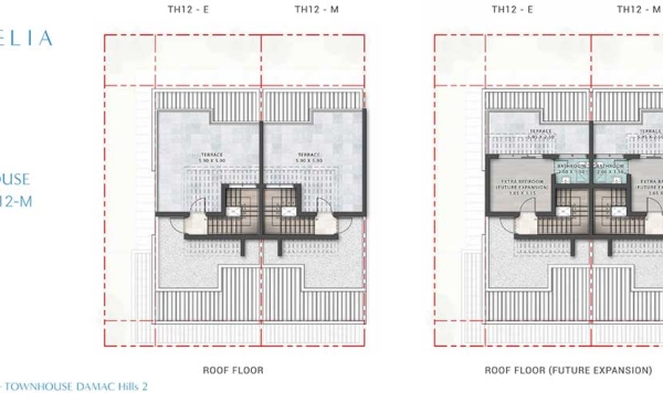 Camelia at Damac Hills Floor Plan