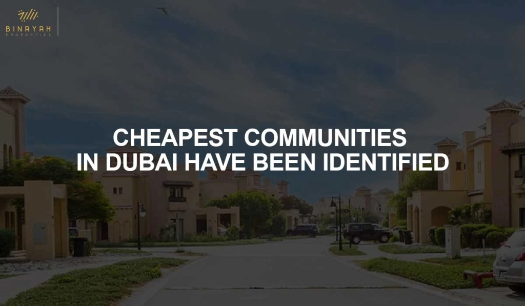 Cheapest Communities in Dubai