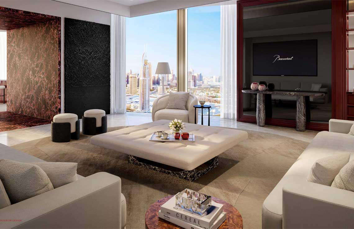 Baccarat Hotel & Private Residences в Даунтауне Дубая