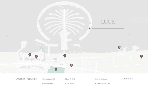 Luce-The-Light-At-Palm-Jumeirah-LocationMap