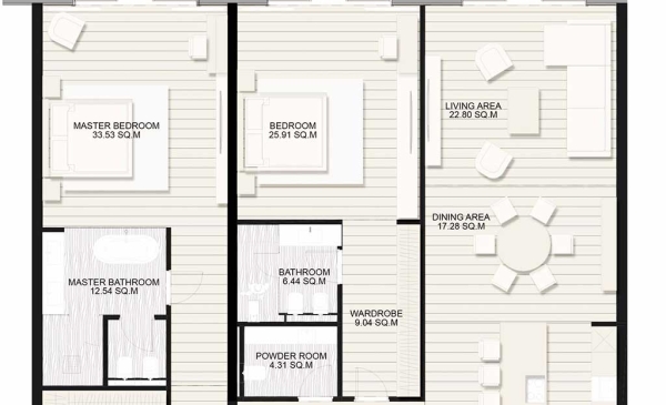 Raffles Residences Floor Plans