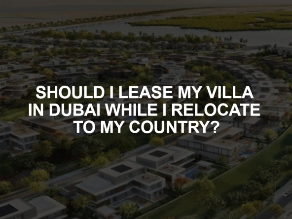 Lease my villa in Dubai