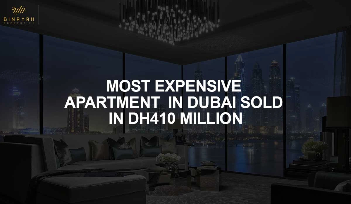 Most Expensive Apartment in Dubai