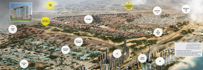 Azizi Pearl Al Furjan Master Plan