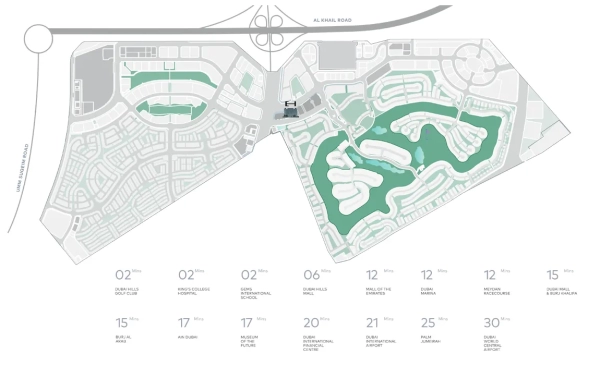 Ellington House 4 Dubai Hills Estate Master Plan