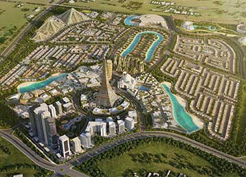 Виллы Serene Living в Falcon City Dubai