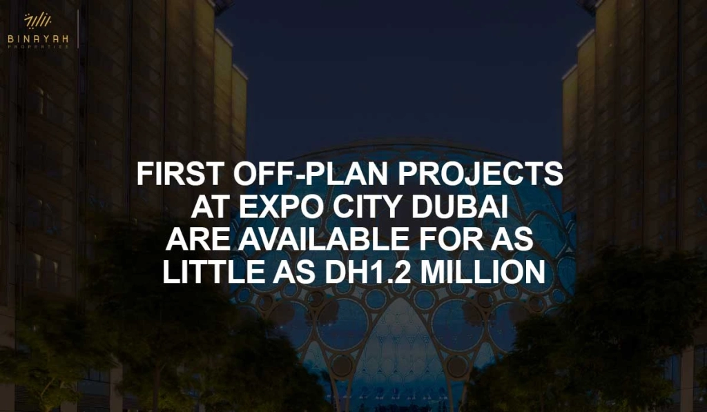 First Off Plan Project in Expo City Dubai