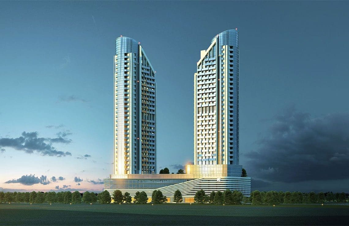 Cloud Twin Tower by Tiger Group