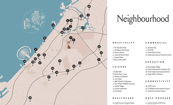 Mag City Meydan Location Map
